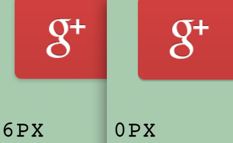 Possible Shadows on Almost Flat Buttons